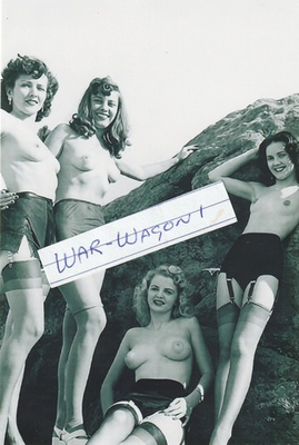 #ad WW2 Germany Photo NUDE Deutscher Mädel League Bdm Girls $3.99