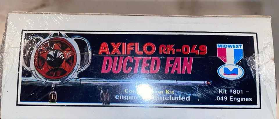 Vintage Midwest AXIFLO RK-049 Ducted Fan Kit Rare New Sealed - Image 3 of 4