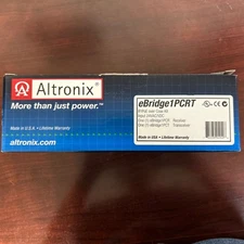 Altronix eBridge1PCRT IP/PoE CAT5 over Coax Receiver & Transceiver Adapter Kit