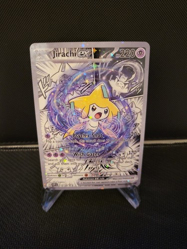 Jirachi EX Pokemon Card FULL ART Display Art Card