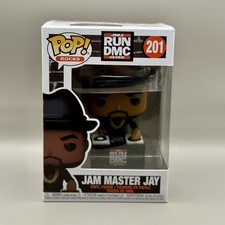 Funko Pop! Rocks: Run DMC - Jam Master Jay #201 - Vaulted - Excellent