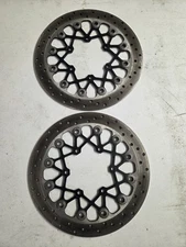 11 - 25 Suzuki GSXR600 GSXR750 front brake rotors  #mjs1