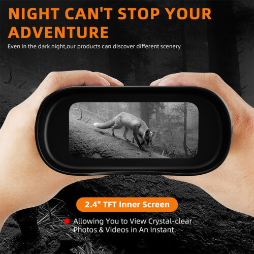 GTMedia Night Vision Binoculars Infrared Hunting Goggles Video Record Camera NVG - Picture 5 of 11