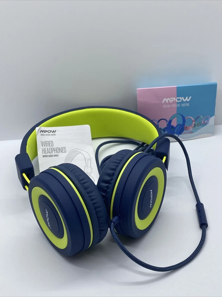 MPOW Kids Boys Over-Ear Wired Headphones Headset Foldable Safe Noise Canceling - Image 3 of 3