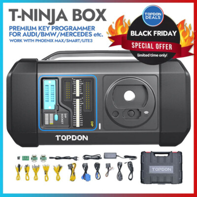 NEW TOPDON T-Ninja Box Obd2 Smart Car Key Programmer Car Immobilizer Programming