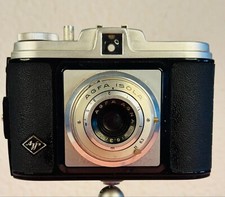 Vintage Agfa Isola Mittelformatkamera 6x6 Fotoapparat Retro Kamera mit Tasche
