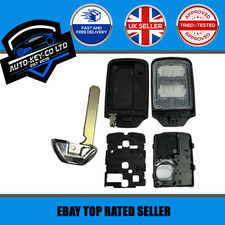 2 Set Pulsanti Ricambio Telecomando Auto Per Honda Civic, Jazz, CRV - Con Pelle Nera - Foto 9