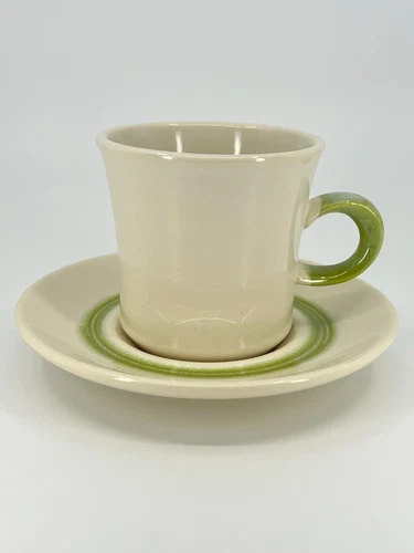 2pc Vtg 1970's Franciscan Floral Earthenware Coffee Tea Cup & Saucer Set MCM
