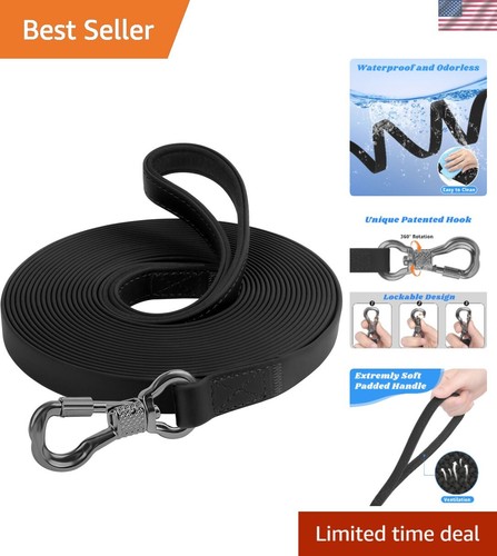 Waterproof Dog Leash 100ft Heavy Duty Training Lead for Large Medium Small Dogs