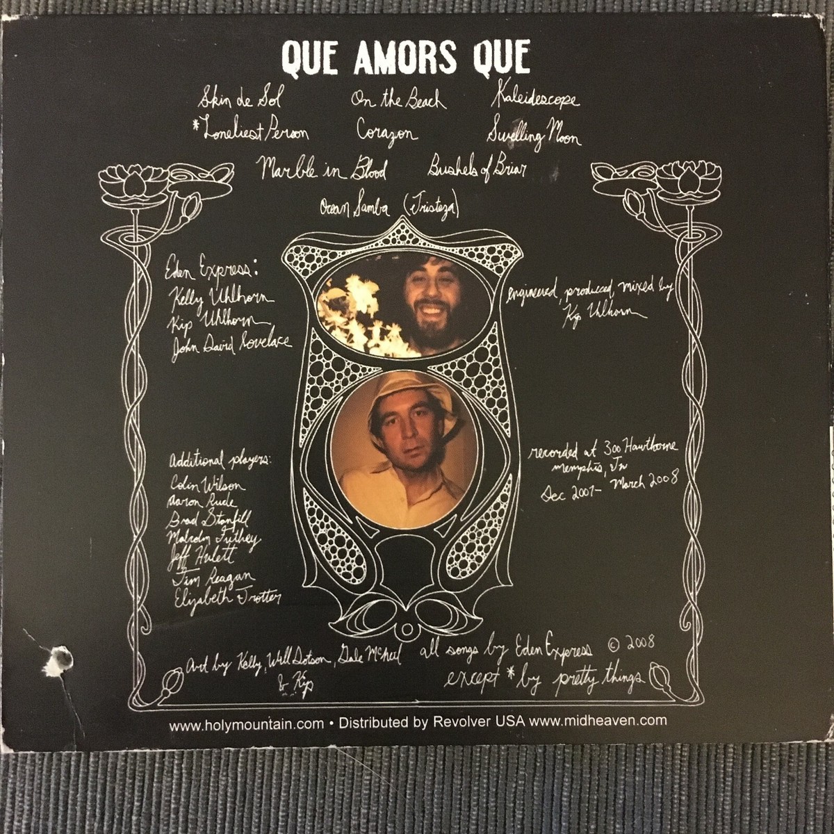 【中古】 Eden Express / Que Amors Que Eden Express Que Amors Que CD, Jun-2008 Holy Mountain