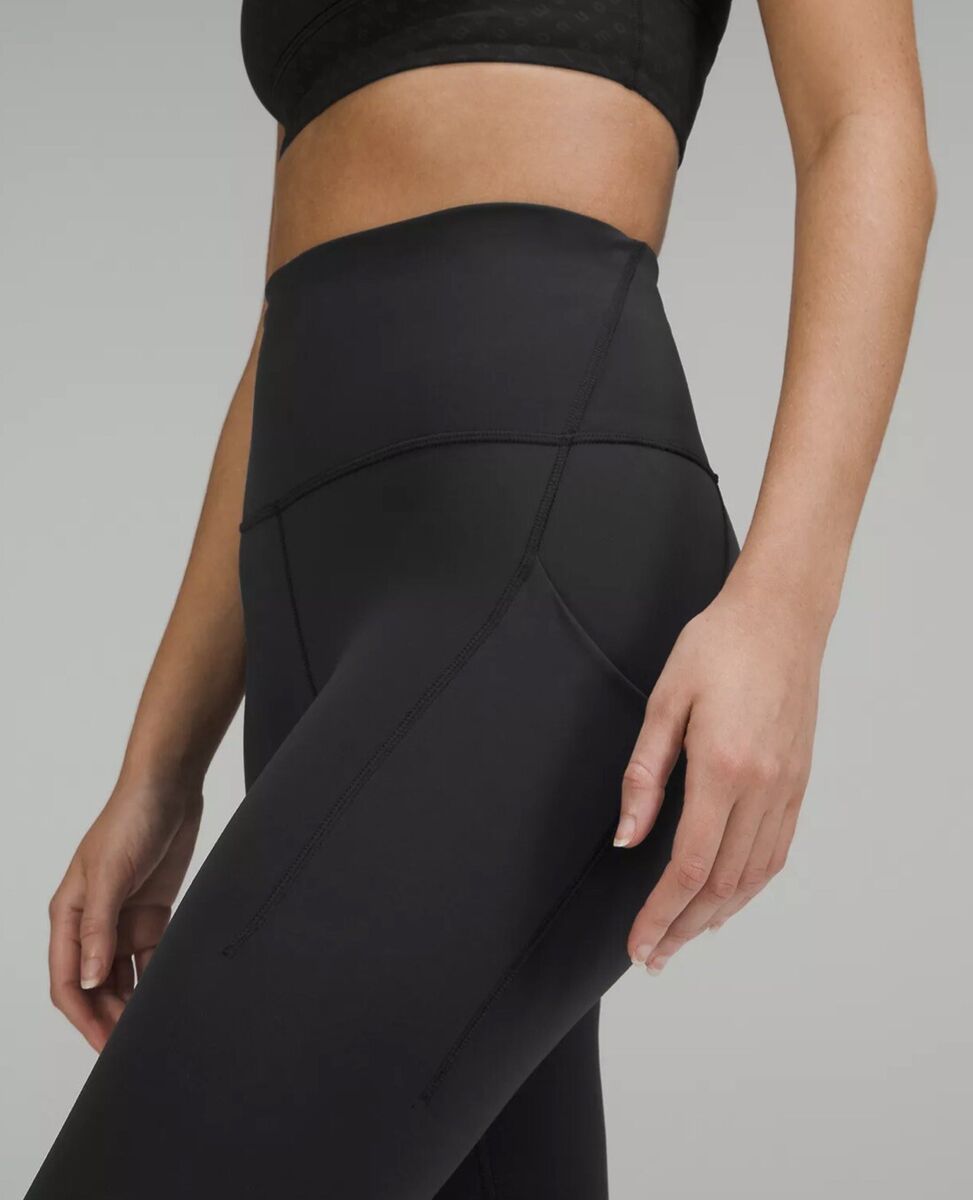 LULULEMON Wunder Train Hi-Rise Tight 25 (Black Camo, 8) at  Women's  Clothing store