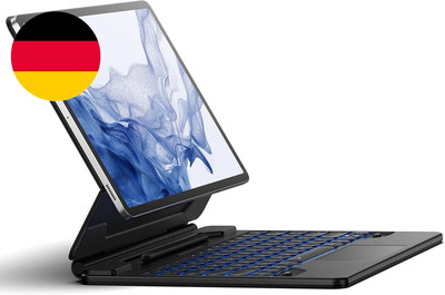 Dexnor Tastatur Hülle Für Samsung Galaxy Tab S10+ Plus/S9+ Plus/S9 FE+ Plus/S8+ 