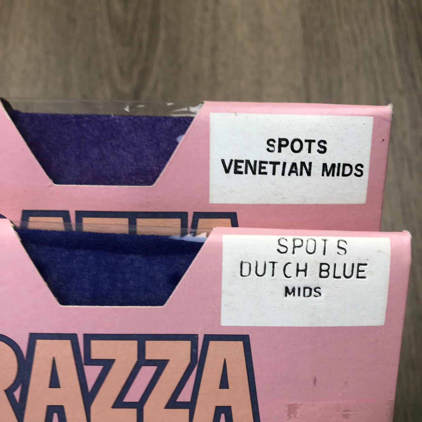 Razzmatazz Accents Stockings Mids Purple Spot Blue Spot New Vintage 80s ...