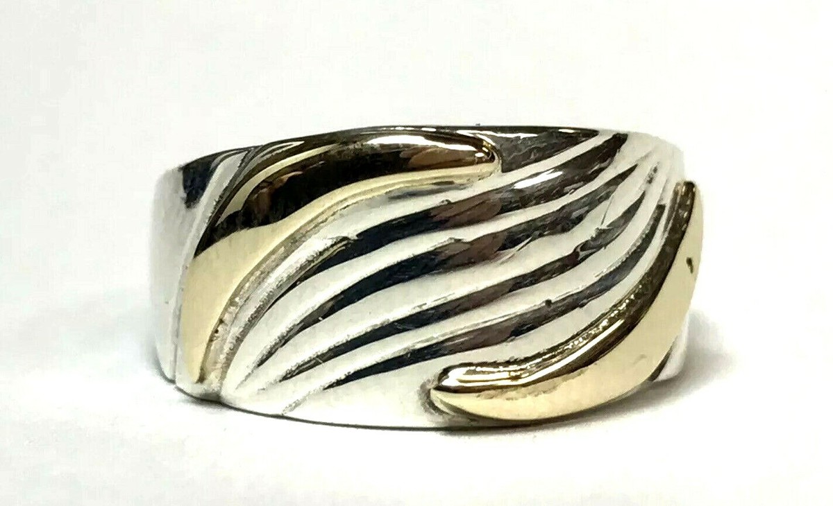 VOGTシルバー925 14Kリング Sterling VOGTシルバー925 14Kリング Sterling VOGTシルバー925 14Kリング