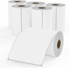 4x6 Blank Direct Thermal Shipping Labels for Zebra 2844 Zp-450 Zp-500 Zp-505 Dir