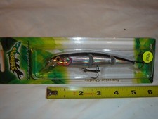 5 Strike Pro Silver Shad Jointed Holo Bass Ba...
