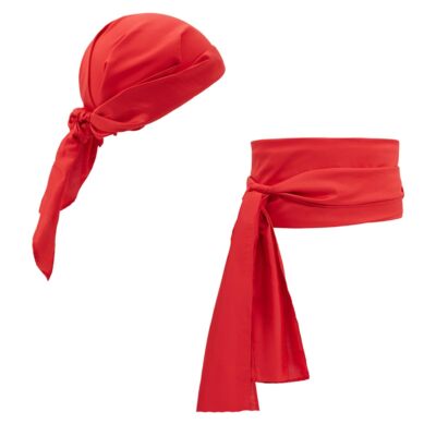 Pirate Costume Women Pirate Accessories Set Pirate Bandana Hat