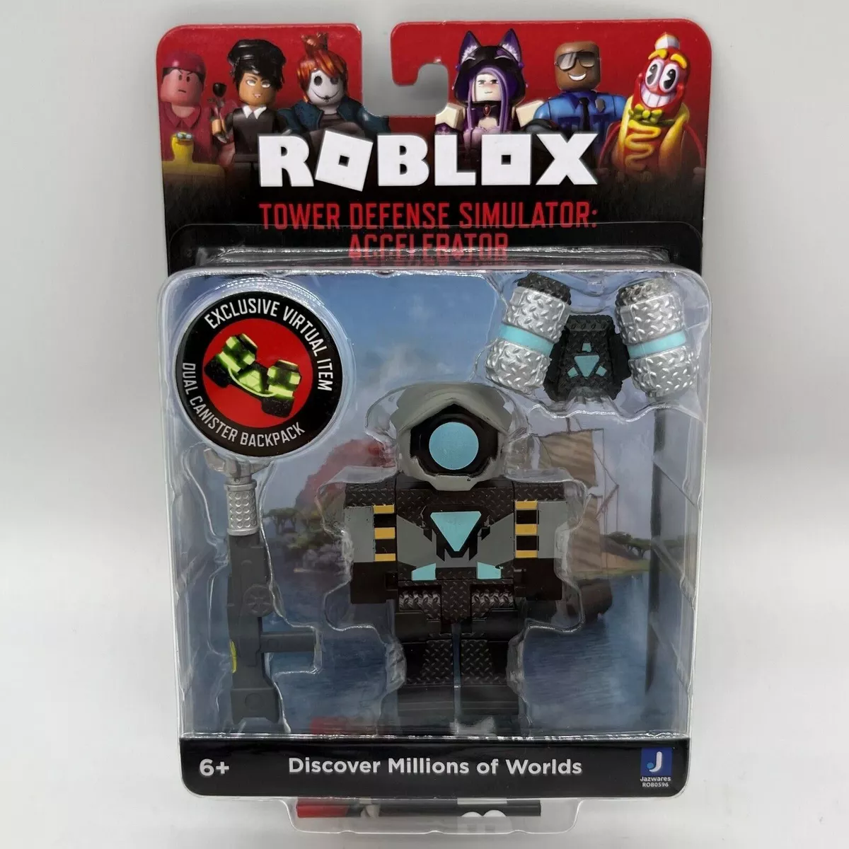 1FRE Roblox 3 Figure, Series 11 Tower Defense Simulator: Accelerator (NO  CODE)