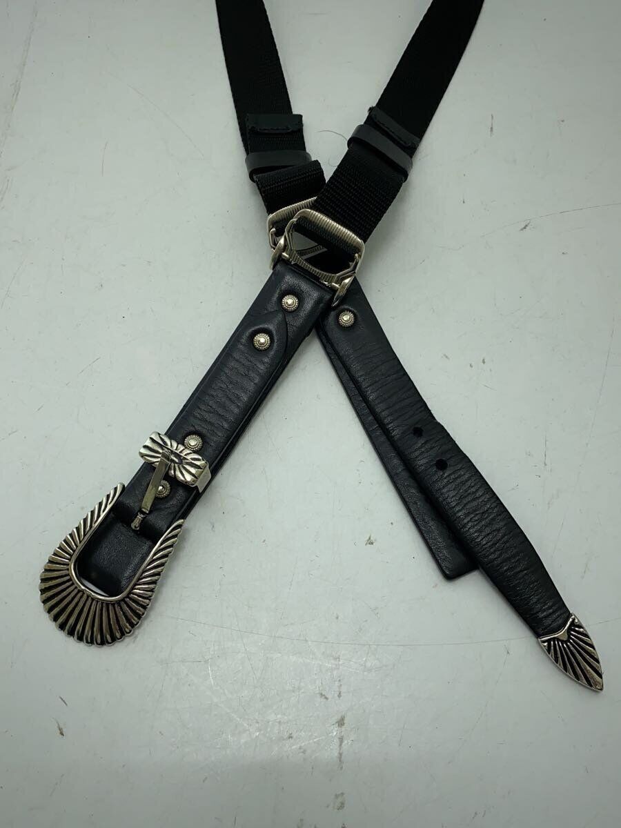 TOGA VIRILIS TOGA ARCHIVES Leather Nylon Belt With Keyring TOGA VIRILIS TOGA ARCHIVES Leather Nylon Belt With Keyring