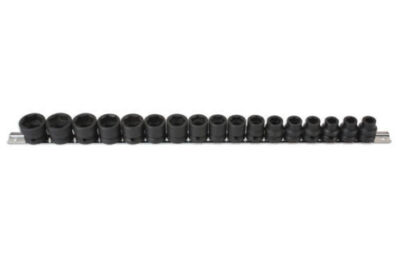 Laser Tools Impact Socket Set  Low profile 1/2''D 17pc - 6486