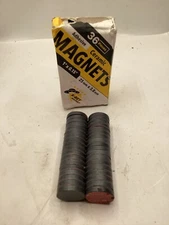 Box of 36 X-Bet Magnet Tiny Round Disc Fridge Magnets 1" x 0.15"