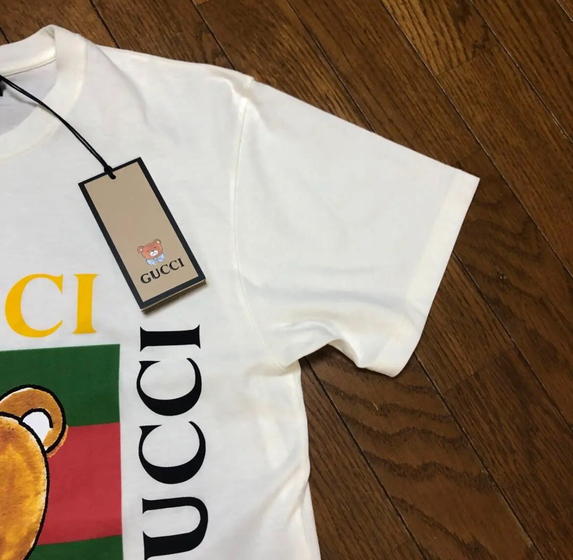 GUCCI KAI collection EXO Bear T-shirt Teddy Bear White GUCCI KAI collection EXO Bear T-shirt Teddy Bear White
