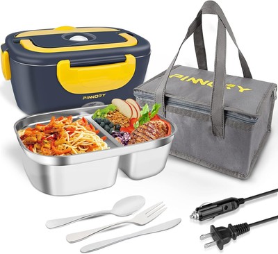 Termos Para Comida Grande Caliente, Acero Inoxidable Calentador De Portatil
