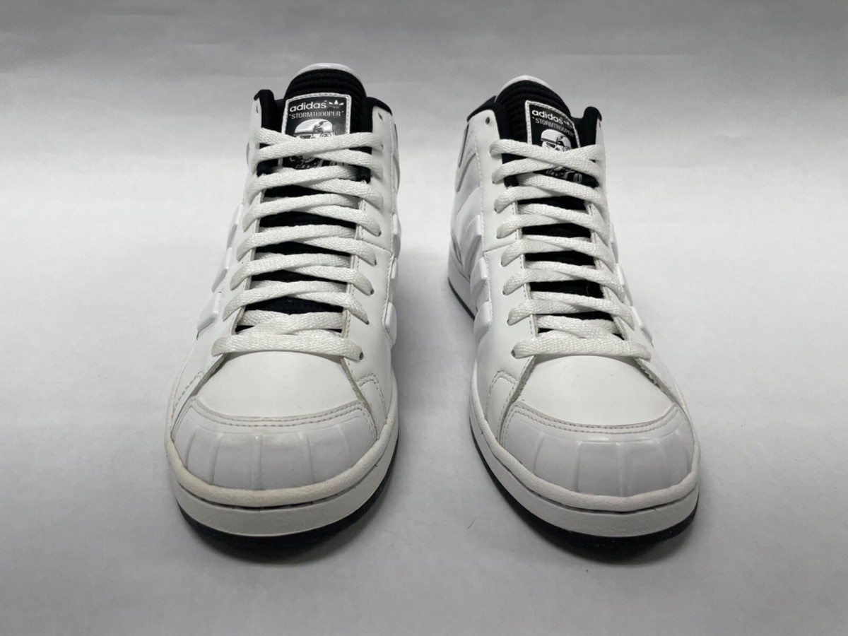 Adidas Superskate Mid G13296 10 Star Wars Stormtrooper Black White