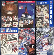 New York Rangers Official Media Guide (You Pick the Year)