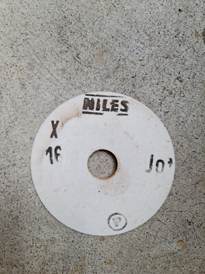 Niles Schleifscheibe ca.160 x 3-10 x 32mm 16 Jot Schleifteller Schleifkörper DDR