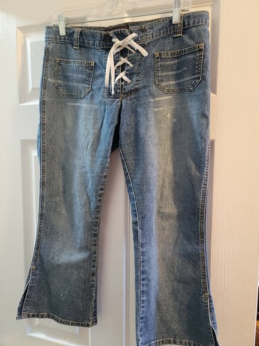 Macys Lazer Capri Jeans Womans Size 9 