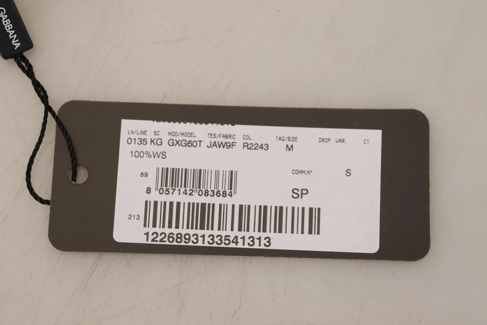 Guantes DOLCE & GABBANA Hombres Rojo 100% Cachemira Tejido Manos Mitones s. 9 / M 450usd Foto 4 de 4