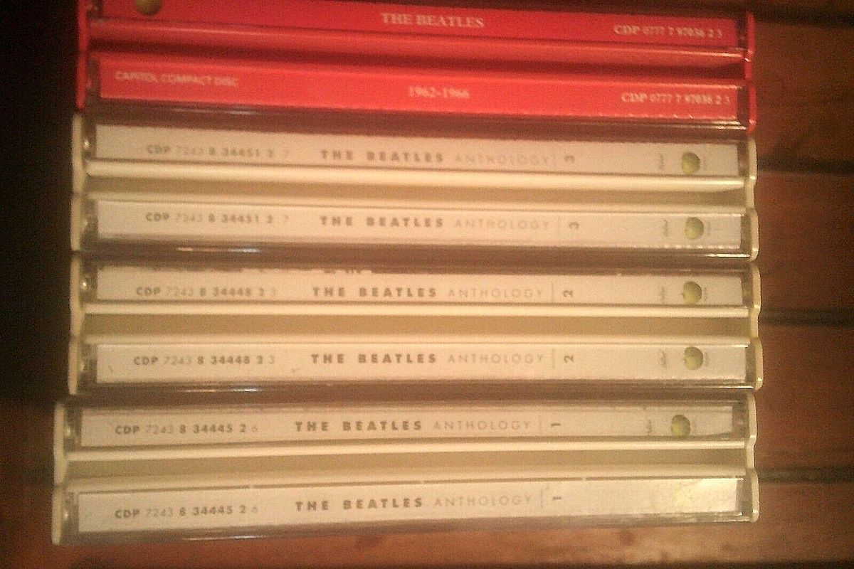 The Beatles Anthology 1 2 3 + 1962-1966 (8-CD Set) NrMint/perfect 