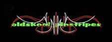 Pinstripe Pinstriping Hot Rat Rod Hood Trunk Vintage Custom Vinyl Decal Sticker Pinstripe Pinstriping Hot Rat Rod Hood Trunk Vintage Custom Vinyl Decal Sticker