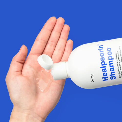 Psoriasis Therapeutic Shampoo 500ml Salicylic Acid Dermz Healpsorin UK Stock - Picture 4 of 9