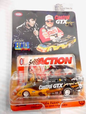 Action John Force 1998 Castrol Elvis Funny Car Limited Edition   1:64 Scale