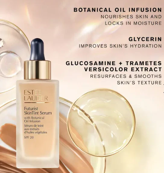 Estee Lauder Futurist Skin Tint Serum SPF20 1 oz ( Pick Your Shade) New In Box - Image 3 of 3