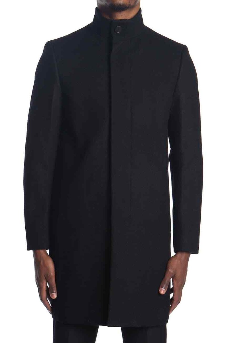 Theory Men's Belvin OP Modus Melton Wool Blend Coat MSRP $849 | eBay