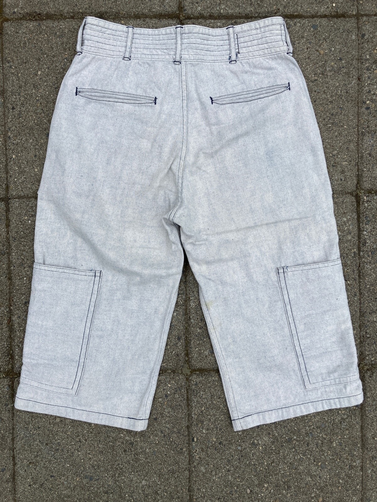 Mister Freedom x Sugar Cane Shore Shorts White Selved… Gem