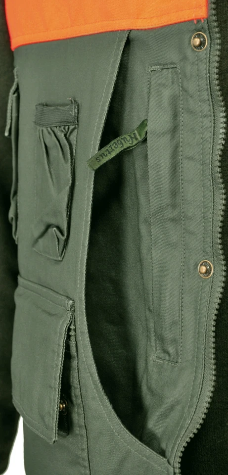 Multi-Funktionsweste Jagdweste Schieß + Signalweste Wachs finished            XL - Bild 2 von 4