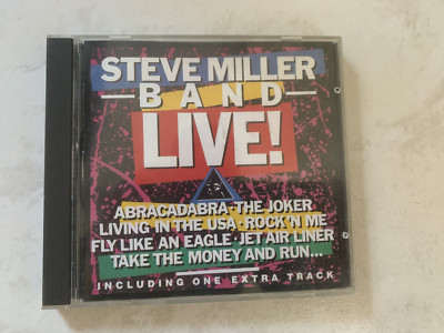 CD STEVE MILLER BAND LIVE INKLUSIVE EINEM EXTRA TRACK