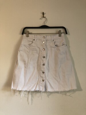 gingham mini skirt yellow