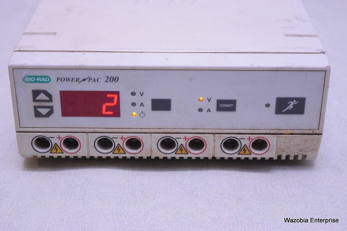 BIO-RAD POWER PAC 200 ELECTROPHORESIS POWER SUPPLY