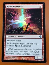 1x Spark Elemental | FOIL | PDS Fire and Lightning | MTG Magic Cards