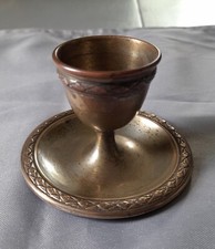 ANCIEN COQUETIER AVEC SOUCOUPE