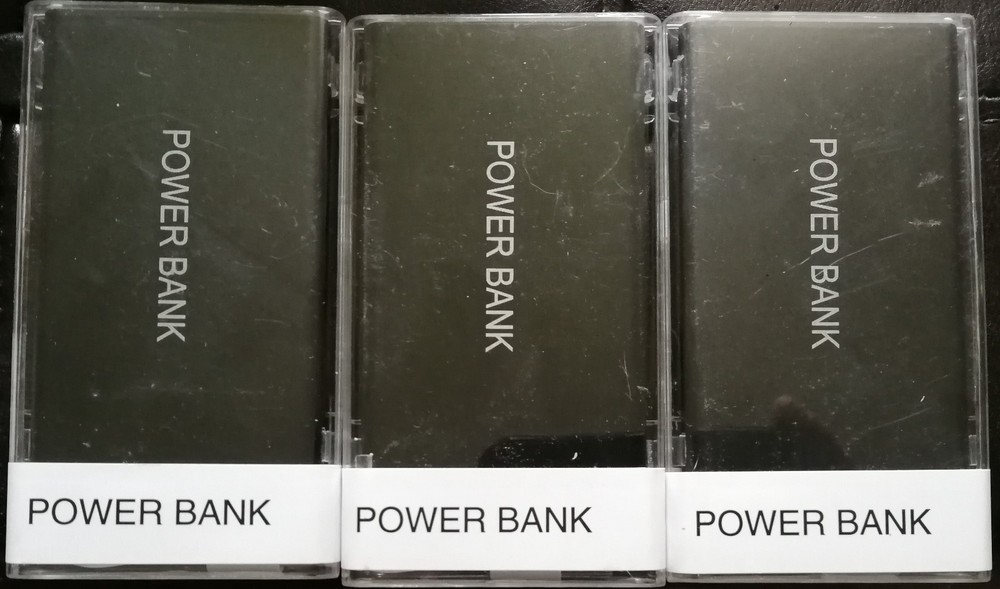 Power Bank 12000Mah--Black New!