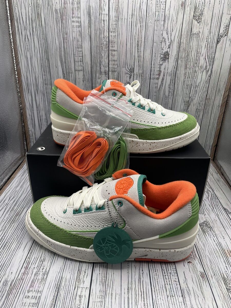 Nike Women Air Jordan 2 Retro Low Titan Sail Orange DV6206 Nike Women Air Jordan 2 Retro Low Titan Sail Orange DV6206