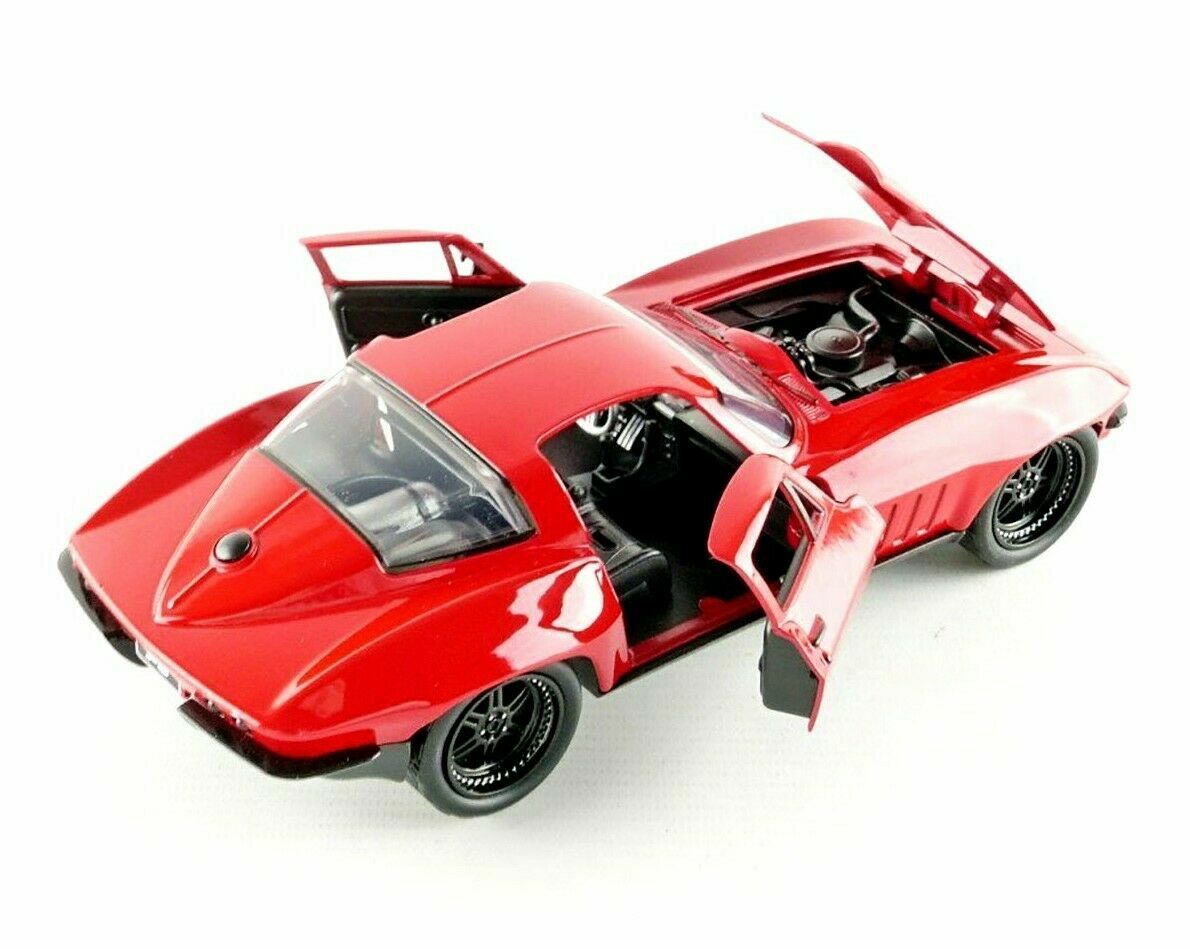 Jada 1:24 Fast & Furious Red Letty's Chevy Corvette Kids Diecast