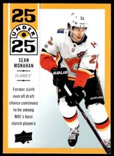 2018-19 Upper Deck 25 Under Sean Monahan Calgary Flames #U25-4