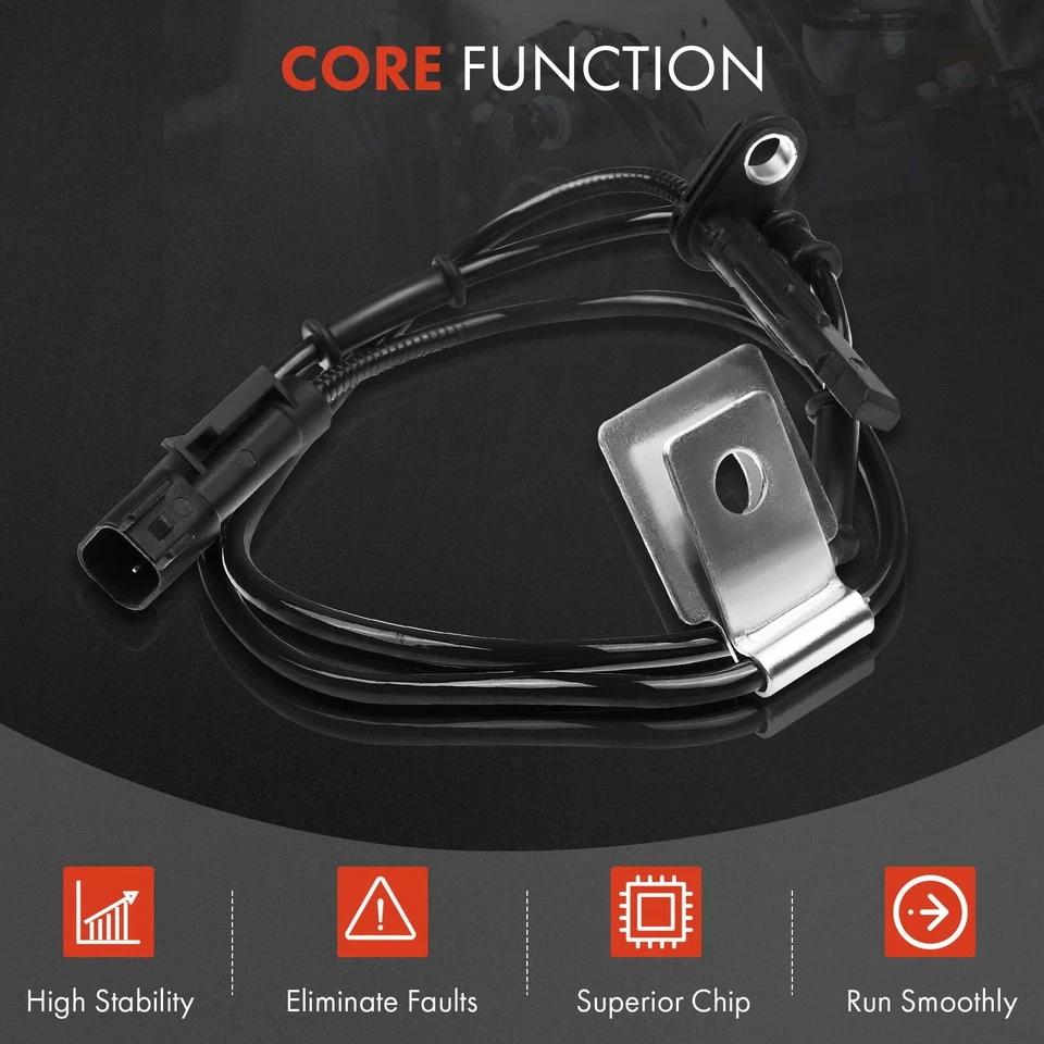 2x Sensor de velocidad de rueda ABS trasero izquierdo y derecho para Kia Rio 2003 2004 2005 L4 1,6 L Foto 2 de 4